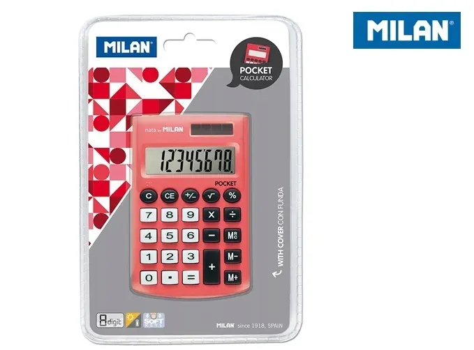 kalkulator-pocket-touch-czerwony-milan-rodzaj-kalkulatora-biurowy