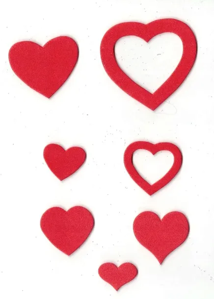 serca-czerwono-rozowe-88szt-grubosc-1-mm