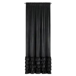 zaslona-gotowa-dani-140x270-czarna-falbany-na-tasmie-pozaciemniajaca-welwet