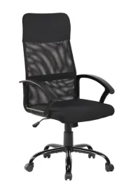 profesjonalny-fotel-biurowy-czarny-tapicerowany-stale-podlokietniki
