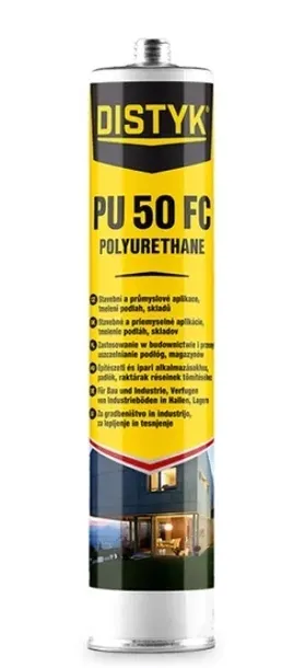 Uszczelniacz poliuretanowy PU 50 FC 300ml brązowy DISTYK