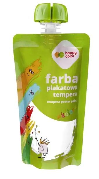 farba-tempera-100ml-biala-happy-color-stan-nowy