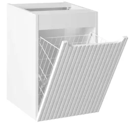 biala-szafka-lazienkowa-z-koszem-na-pranie-40-cm-ryflowana-wiszaca-mdf