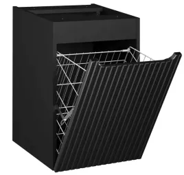 czarna-szafka-lazienkowa-z-koszem-na-pranie-40-cm-ryflowana-wiszaca-mdf