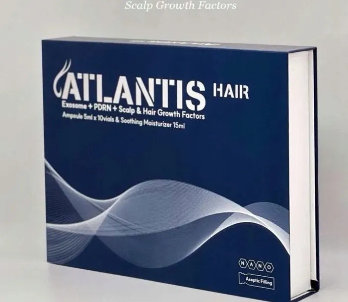 EGZOSOMY ATLANTIS HAIR 10 AMPUŁEK PLUS KREM NAWILŻAJĄCY