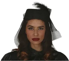 kapelusz-toczek-czarnej-wdowy-z-woalka-i-piorkiem-czarny-retro