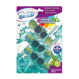 kolorado-hyper-colour-zawieszki-barwiace-do-wc-bergamot-beat-3x45g