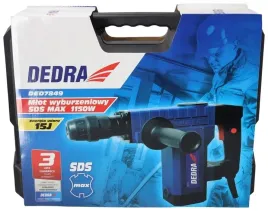 mlot-wyburzeniowy-udarowy-dedra-1150w-15j-2-dluta-sds-max-walizka-lekki