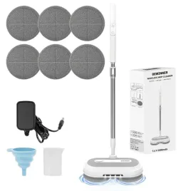 akumulatorowy-mop-elektryczny-450ml-zestaw-mopow-obrotowych-myjka-do-okien