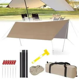 tarp-turystyczny-plachta-biwakowa-wiata-kempingowa-namiot-zadaszenie-3x3m