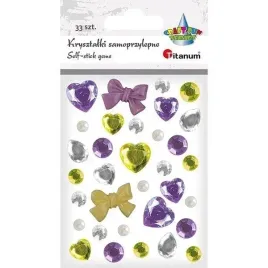 krysztalki-samoprzylepne-fiolet-zielony-mix-33szt
