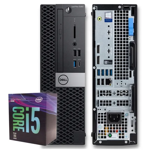 Komputer Stacjonarny Dell 5060 SFF i5 8GEN 16GB DDR4 512GB SSD Windows 11