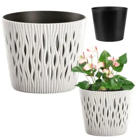 doniczka-sandy-round-dsr160-biala-wklad