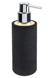 dozownik-lazienkowy-do-mydla-w-plynie-300-ml-stojacy-czarny-chrom-plastik