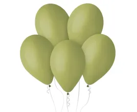 balony-lateksowe-pastelowe-oliwkowe-100szt
