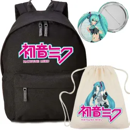 zestaw-do-szkoly-czarny-plecak-worek-przypinka-hatsune-miku-wyprawka