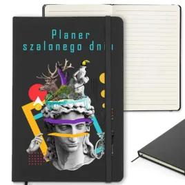 notes-czarny-w-linie-z-gumka-planer-szalonego-dnia-120-kartek-wiele-wzorow