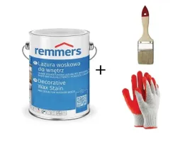 remmers-lazura-woskowa-do-wnetrz-bezbarwna-25l-pedzel-rekawiczki