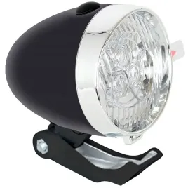 lampka-rowerowa-retro-czarna-chrom-przod-led