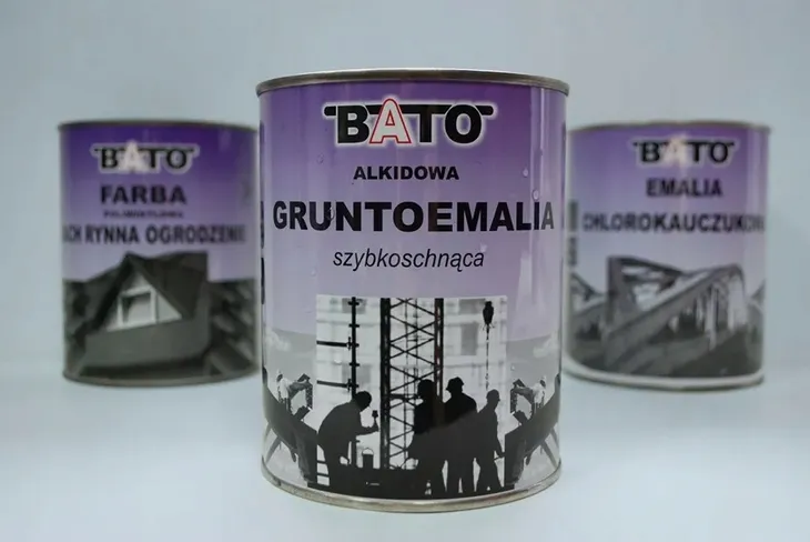 BATO GRUNTOEMALIA SZYBKOSCHNĄCA CZARNY PÓŁMAT RAL 9005 5L
