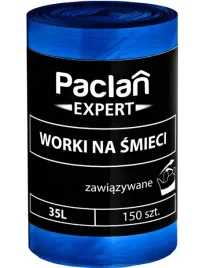 paclan-expert-niebieskie-worki-na-smieci-zawiazywane-35l-150-sztuk