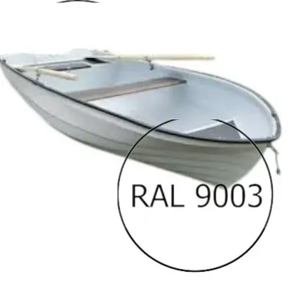 Żelkot / Topkot Biały Ral 9003+ utwardzacz . 1kg łódź rowerek kajak kemping