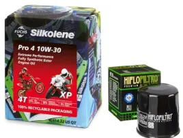 olej-do-motocykla-silkolene-pro-4-10w30-filtr