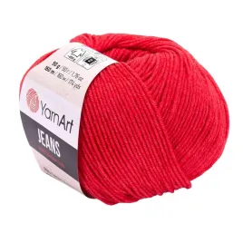 wloczka-yarnart-jeans-50g-160m-bawelna-akryl-czerwony-26