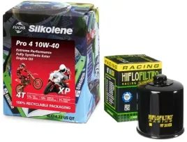 olej-do-motocykla-silkolene-pro-4-10w40-filtr