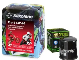 olej-do-motocykla-silkolene-pro-4-5w40-filtr