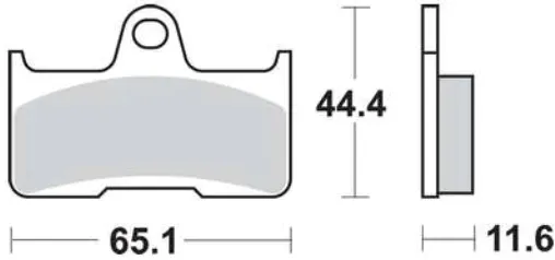 klocki-ham-tyl-trw-cf-moto-450-c-force-l-16-stan-nowy