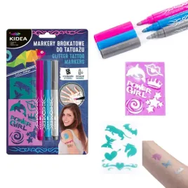 kidea-markery-flamastry-brokatowe-do-tatuazu-3-kol-14-szablonow