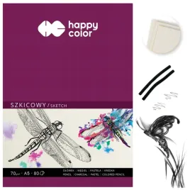 happy-blok-szkicownik-a5-80-70g-do-pasteli-wegla-olowka