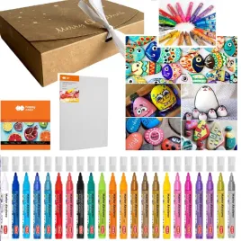 zestaw-markerow-marker-z-farba-akryl-akrylowe-w-pudelku-swiatecznym-x22