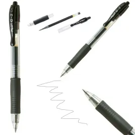 pilot-dlugopis-zelowyzelowe-g2-czarny-05mm