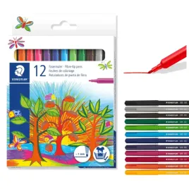 staedtler-flamastry-mazaki-pisaki-12-kol-promocja