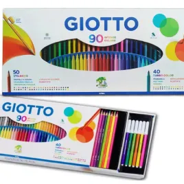 giotto-zestaw-plastyczny-kredki-flamastry-90-szt