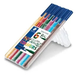 pisaki-flamastry-staedtler-6-kol-triplus-10-natur