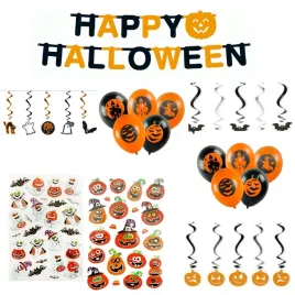 zestaw-hallowen-dekoracje-duchy-dynie-balony