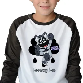 komplet-pizama-dziecieca-czarna-do-szkoly-smiling-critters-fox-wzory-158