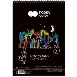 happy-blok-szkicowy-szkicownik-rysownik-czarny-a4-40-80g
