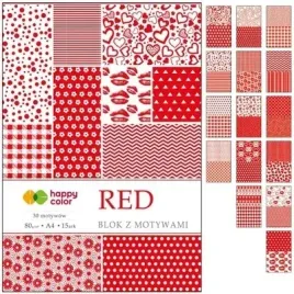 happy-zestaw-blok-papierow-kreatywnych-a4-15-red