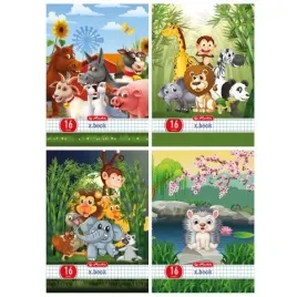 herlitz-zeszyt-a5-16-kratka-mix-wzorow-zoo-zestaw
