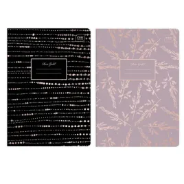 inter-zeszyty-a5-60-linia-mix-zestaw-rose-gold
