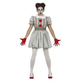 stroj-pani-klaun-szary-klauna-szalony-opetany-klaun-halloween-m