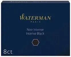waterman-naboje-do-pior-dlugie-8-szt-czarne