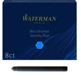 waterman-naboje-do-pior-dlugie-8-szt-niebieskie