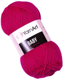 wloczka-yarnart-baby-50g-150m-100percent-akryl-magenta-8041