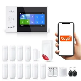 bezprzewodowy-alarm-z-lcd-4-3-gsm-wifi-tuya-10xpir-syrena-zewnetrzna
