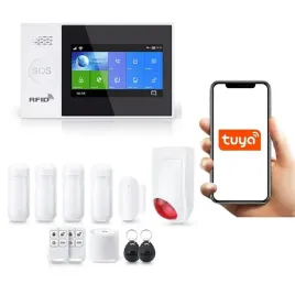 bezprzewodowy-alarm-z-lcd-4-3-gsm-wifi-tuya-4xpir-syrena-zewnetrzna